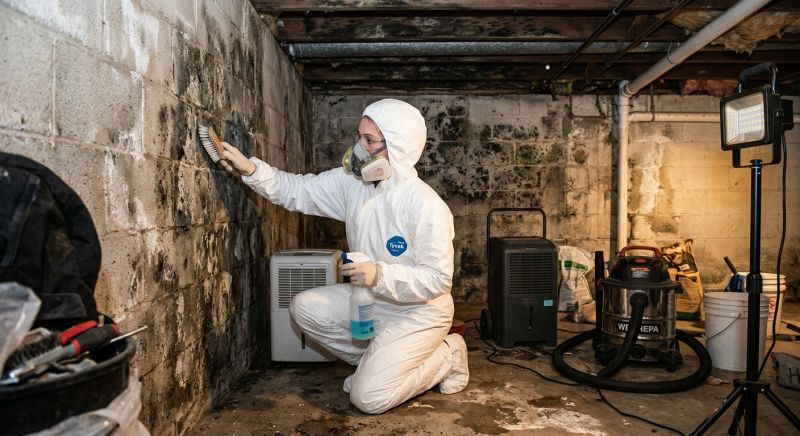 Basement Mold Remediation in Fort Worth, TX