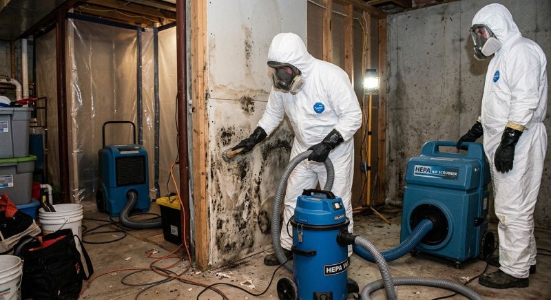 Basement Mold Removal in Broward County, FL