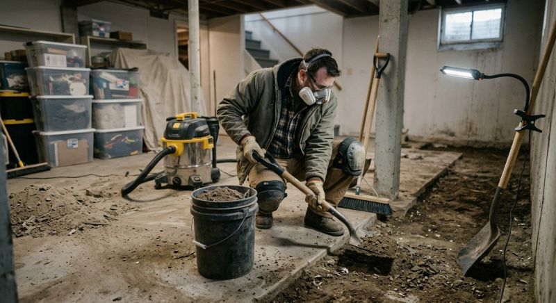 Basement Vacuuming in Kent, WA