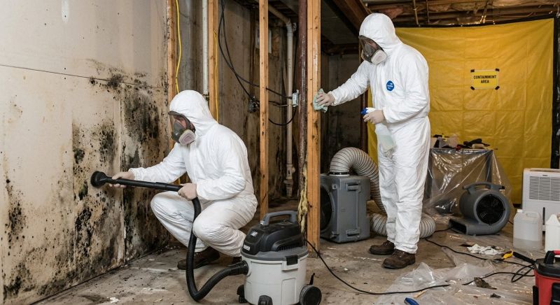 Crawl Space Mold Removal in Bergen County, NJ