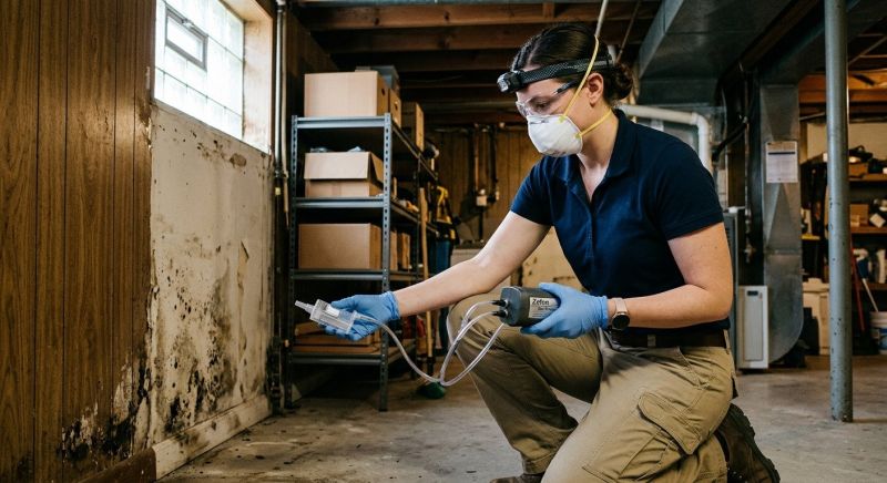 Mold Detection in Arlington, TX